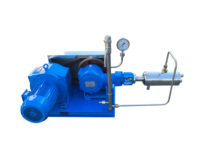 Pompe de remplissage pour bouteilles de gaz oxygène, azote, argon