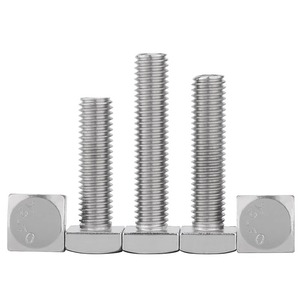Tornillos de Cabeza Cuadrada con Ranura en T de Acero Inoxidable 304 de Fábrica Bibo Yaente, Tornillos de Cabeza T para Sistema de Montaje Solar M4-M12 - Product Image 5
