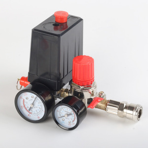 Régulateur d'air 220V, vanne de réduction de pression électrique à trois trous pour accessoires de compresseur d'air - Product Image 1