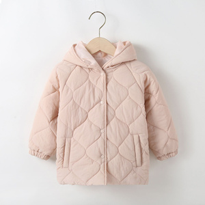Doudoune <span class=keywords><strong>rose</strong></span> à capuche pour enfant en bas âge, <span class=keywords><strong>manteau</strong></span> chaud à la mode pour bébé fille, nouvelle collection hiver 2023 - Product Image 3