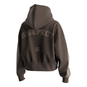 Ensembles de sweats à capuche courts tendance pour femmes, avec une coupe courte et élégante qui apporte une touche moderne aux tenues décontractées de tous les jours - Product Image 2