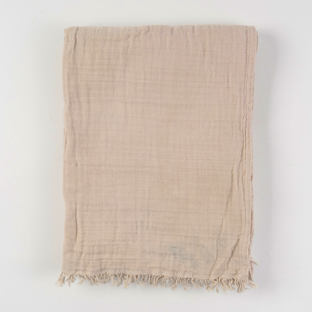 Взрослые муслин 4 слоя предварительно постиран естественная покрашенная пряжа из дышащего мягкого материала Бохо льняной хлопок плед для диван-кровать