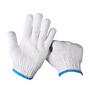 Guantes CVC de 7 oz de bajo precio OMET, calibre 10, duraderos, resistentes al desgaste, antideslizantes, anticorte, con puño elástico, transpirables y sin látex. - Product Image 1