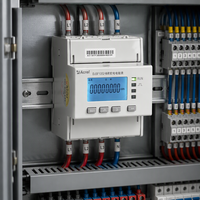 Compteur d'énergie DC à double canal Acrel DJSF1352-RN/DK sur rail DIN, entrée 0-1000V, Modbus-RTU pour tour de télécommunication/chargeur de VE