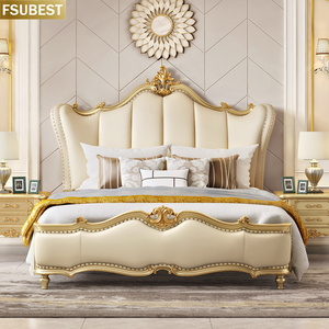 Marco de Cama de Lujo Estilo Diseñador para 2 Personas, Muebles de Dormitorio, Base para Cama Doble o King - Product Image 2