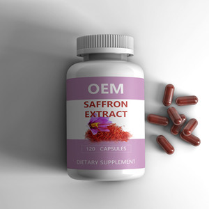 OEM personalizza l'estratto di <span class=keywords><strong>zafferano</strong></span> naturale di vendita calda per alleviare lo Stress direttamente spedito dalla fabbrica capsule di <span class=keywords><strong>zafferano</strong></span> naturale - Product Image 3