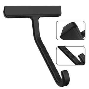 Hang All-in-One Silicone <strong>Shower</strong> <strong>Squeegee</strong> with Built-in Hook for Bathroom Window Mirror Tile Wall Car 10-Inch Black - Product Image 3