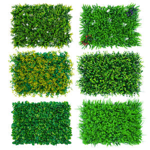 Panel de Plantas Artificiales de 40cmx60cm, Hojas de Alta Simulación, Decoración Verde para Colgar en Interiores - Product Image 2