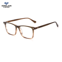 Mode Classique Lunettes Décoratives Acétate Carré Optique Lunettes Cadre Optique Fabricant Machine