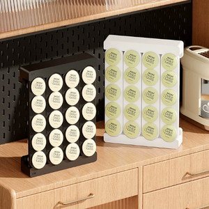 Support mural ou de table en plastique pour capsules de café K-Cup, organisateur de rangement pour capsules de café - Product Image 5