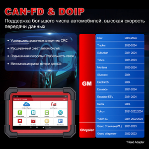 Outils de diagnostic automobile LAUNCH <span class=keywords><strong>X431</strong></span> CRP919E BT DBScar VII, CAN FD DOIP FCA, tous systèmes, 31+ fonctions de réinitialisation, codage ECU, outils de diagnostic bidirectionnels - Product Image 5