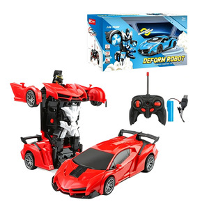 Voiture RC transformable 1:18 à télécommande 40 MHz, véhicule robot, 5 couleurs au choix, batterie rechargeable, <span class=keywords><strong>jouet</strong></span> en boîte colorée - Product Image 5