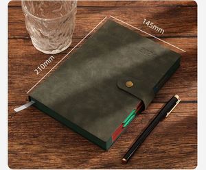 Nouveautés : Carnets A5 personnalisés avec logo imprimé, couverture souple, gris, bordeaux, marron, pour souvenirs - Product Image 6