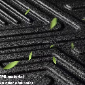 Accesorios Interiores para Automóviles 3D 4D 5D OEM/ODM, Tapete para Maletero Trasero Impermeable de TPE para Ford Edge, Audi, Honda, Mitsubishi - Product Image 3