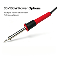 Nouveau Fer à Souder Électrique 30W-100W à Poignée Crayon 100V-240V AC, Outil de Soudage Personnalisable OEM pour la Réparation Électronique