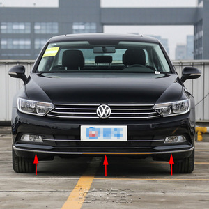 Volkswagen Magotan แผ่นกันชนหน้า B8L, แผ่นโครเมียม ABS แผ่นตกแต่งด้วยไฟฟ้า - Product Image 4