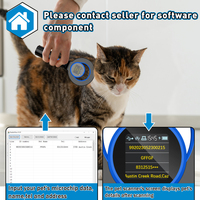 Escáner RFID Portátil USB 2.4G, 240 Registros, ISO11784/85, 134.2kHz/125kHz, FDX-B, EMID, Lector de Microchip para Mascotas, Perros y Gatos