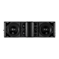 Vason HDL50-A 1200W Système de sonorisation Line Array à trois voies avec deux haut-parleurs de 12 pouces et deux caissons de basses de 18 pouces, actif/passif, durable et écologique pour