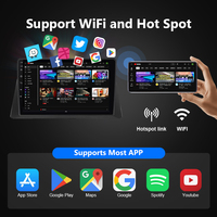Estéreo para Auto Android de 9 Pulgadas, Android 11, Radio FM, Doble DIN, Pantalla Táctil Inteligente, Radio para Auto con Video y Audio