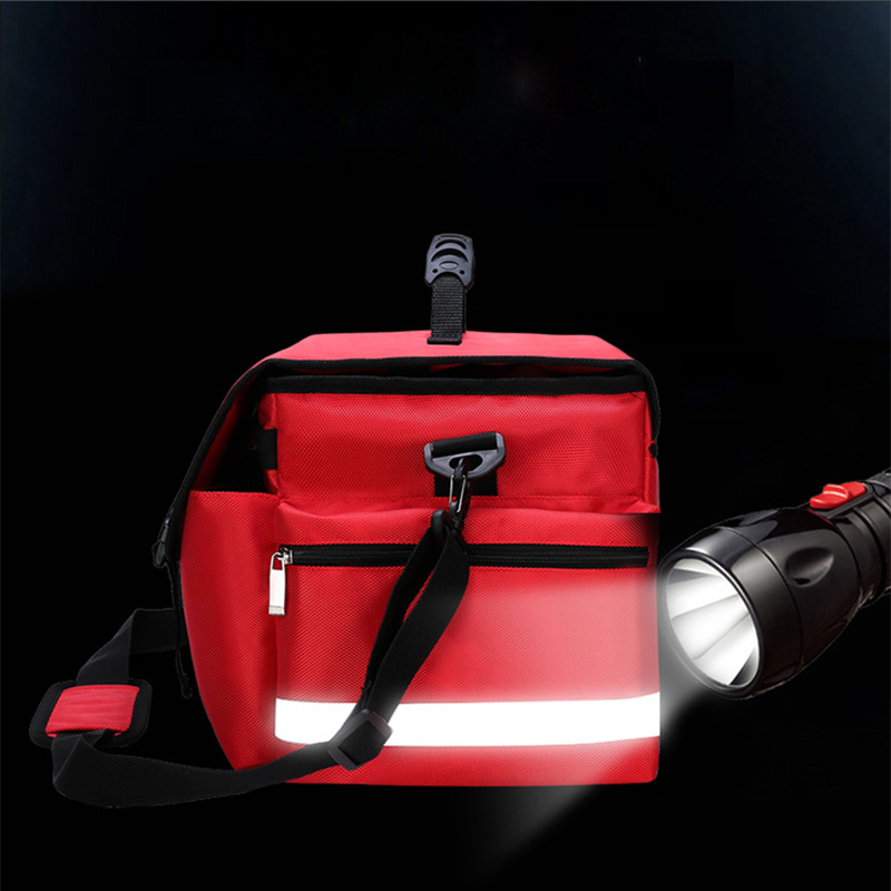 First Aid Bag Empty for Nurse Medical Medic Duffle Duffel Carry On Emergency Ambulance Treatment Equipment