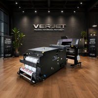 VERSIJET 4 Head Epson I3200-A1 Printer DTF Digital Terintegrasi untuk Kaos Otomatis Roll-To-Roll 60cm Tinta Pigmen Multiwarna Baru 1