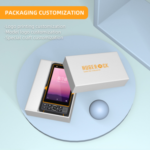 Hugerock T60 8 + 128GB không thấm nước IP67 NFC LF HF UHF RFID Reader máy Máy quét mã vạch cầm tay 4G Wifi gồ ghề PDA Android - Product Image 5