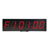 Jam Timer Digital LED dengan Layar Berubah Warna Merah Hijau Kuning, Dilengkapi Remote Control Jarak Jauh 15 Meter