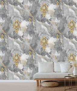 2025 nuovo 3D moderno fiore e pianta impronta impermeabile PVC <span class=keywords><strong>carta</strong></span> <span class=keywords><strong>da</strong></span> <span class=keywords><strong>parati</strong></span> per la casa per soggiorno camera <span class=keywords><strong>da</strong></span> letto Hotel - Product Image 3