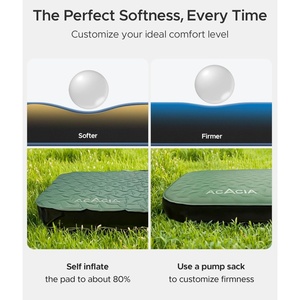 <span class=keywords><strong>Matelas</strong></span> pour une <span class=keywords><strong>personne</strong></span>, camping en plein air, coussin de couchage épaissi, lit en mousse à air, <span class=keywords><strong>matelas</strong></span> pliable auto-gonflant pour tente de glamping - Product Image 5