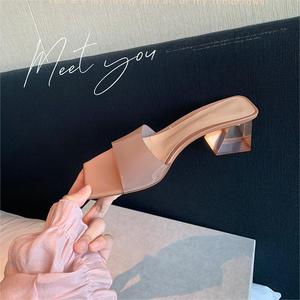 <span class=keywords><strong>Sandali</strong></span> <span class=keywords><strong>con</strong></span> <span class=keywords><strong>Tacco</strong></span> <span class=keywords><strong>Medio</strong></span> Trasparente in 3 Colori A16 - Product Image 5