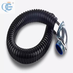 Le manchon de câble en <span class=keywords><strong>acier</strong></span> enduit de PVC flexible a épaissi le fil et le tuyau ondulé avec le diamètre intérieur de 10mm-de 30mm - Product Image 4