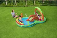 Bestway 53093 Centro Giochi Piscina Friendly Woods 2,95 m X 1,99 m X 1,30 m