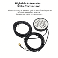 Antenne Combo GPS 4G LTE WiFi MIMO Étanche Extérieure à Montage par Vis Haute Performance GNSS pour Routeur et Véhicule
