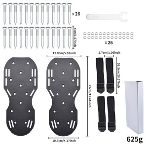 Chaussures <span class=keywords><strong>de</strong></span> jardinage à pointes pour ameublir la terre, chaussures à pointes pour gazon, chaussures gonflables à pointes pour ameublir la terre, outils <span class=keywords><strong>de</strong></span> jardinage pour époxy autonivelant - Product Image 6