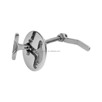 Loquet de compression réglable en acier inoxydable 316 pour quincaillerie marine robuste, loquet de trappe à tirage encastré verrouillable