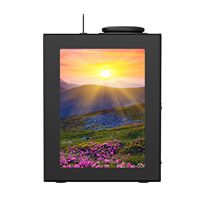 Diffuseur d'arômes électrique commercial personnalisable sans eau, purificateur d'air en métal, machine à parfum d'ambiance avec télécommande, à poser sur table
