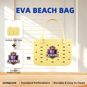 Bolso de Mano Personalizado con Logotipo <span class=keywords><strong>Queens</strong></span>, de EVA, Transpirable, para Mujer, con Emblema Personalizado, para Viajes y Uso Diario - Product Image 1
