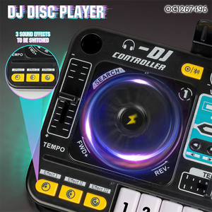 B/O Multifunction Musical Dj Controller Kids Dj Mixer Toy <strong>s</strong> for Boys Girls with <strong>Microphone</strong> - Product Image 6