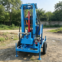 MIKTON MKD-150 Max. 180m Foreuse hydraulique diesel pour puits d'eau, portable, facile à utiliser, économique en carburant, rentable