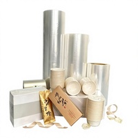 Film rétractable POF Low Fog EU FDA, haute transparence, barrière contre l'humidité, surface lisse, film d'étanchéité pour l'emballage de savon en barre