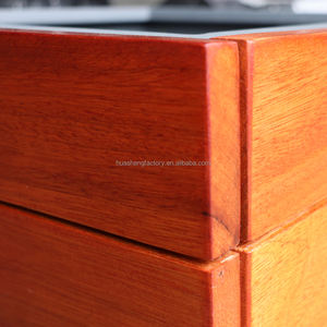 Fioriera Rettangolare Moderna per Esterni <span class=keywords><strong>in</strong></span> Acciaio Galvanizzato e WPC, <span class=keywords><strong>Vaso</strong></span> per <span class=keywords><strong>Piante</strong></span> e Rose - Product Image 4