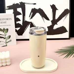 แก้วน้ำสแตนเลสเก็บความร้อน Smile ขนาด 500 มล. พร้อมฝาปิด สำหรับกาแฟและน้ำ - Product Image 3