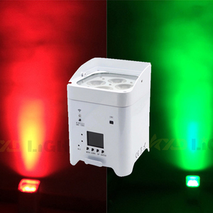 Đèn Bật Sáng Đèn Chiếu Sáng Ngoài Trời RGB Pixel Rgba Prolights Đèn Chiếu Sáng Led Cob Dmx Không Dây 4X18W - Product Image 2