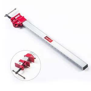 Powder coated aluminum adjustable position carpenter table tool wood woodworking quick wood clamp