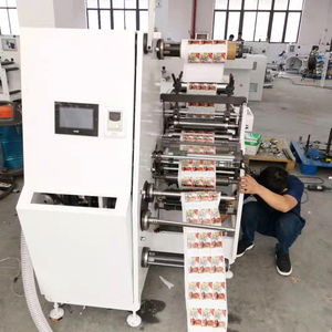 Automatische Hoge Snelheid Roterende Stansen Machine Kleine Dimensie Stansen Snijden Machine Met Servo Motor Aangedreven Voor Etiketten - Product Image 5