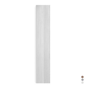 Colonne de salle de bain suspendue 154 cm, finition noyer doré, étagère de rangement verticale - Product Image 1