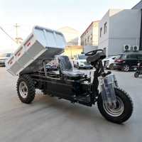 ZYZ-185 Camion benne électrique minier à trois roues avec essieu arrière à insertion directe pour le transport souterrain de minerai de fer