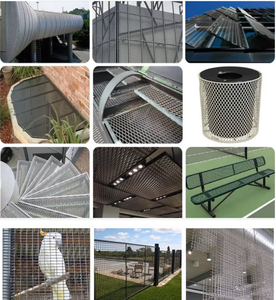 Grillage métallique extensible durable en aluminium haute sécurité, prix du treillis métallique à mailles losangées/diamantées - Product Image 6