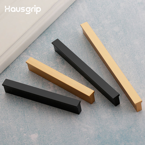 Poignée de porte de placard et de tiroir en profilé d'aluminium long en T moderne Hausgrip pour armoires de cuisine, armoires, meubles d'hôtel OEM ODM - Product Image 3