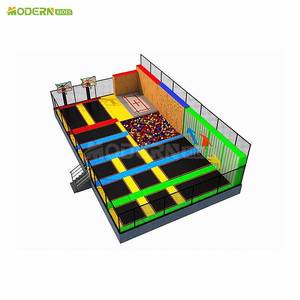 Trampolín Rectangular para Niños, Atracción de Feria, Trampolín Interior, <span class=keywords><strong>Mini</strong></span> Trampolín Cuadrado - Product Image 3